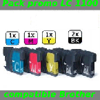 Pack 5 Cartouches compatibles Brother LC1100 